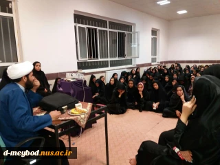 دومین جلسه حجت الاسلام آقای زارع در خوابگاه با برگزاری کرسی آزاد اندیشی