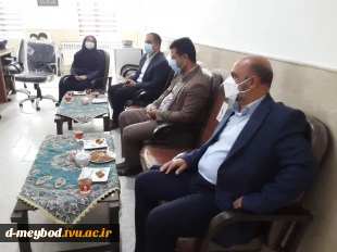 بازدید مرکز بهداشت از آموزشکده فنی دختران میبد درراستای بررسی شرایط شروع آموزشهای حضوری 4