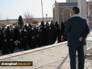 اعزام دانشجویان آموزشکده فنی دختران میبد به سفر پربرکت راهیان نور 5