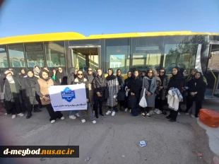 اعزام دانشجویان خوابگاهی دانشگاه ملی مهارت واحد دختران میبد  به همایش سوارکاری 2