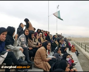 حضوردانشجویان آموزشکده ملی مهارت دختران میبد در همایش سوارکاری به مناسبت روز دانشجو 6