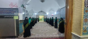 حضوردانشجویان  در برنامه گل والا به مناسبت دهه کرامت 5