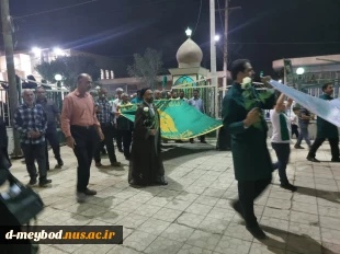 حضوردانشجویان  در برنامه گل والا به مناسبت دهه کرامت 6