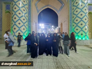حضوردانشجویان  در برنامه گل والا به مناسبت دهه کرامت 7