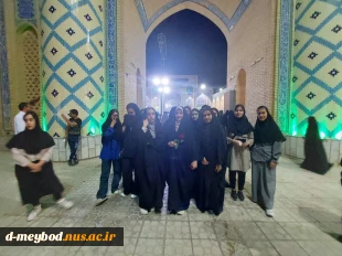 حضوردانشجویان  در برنامه گل والا به مناسبت دهه کرامت 8