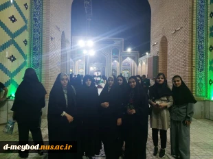 حضوردانشجویان  در برنامه گل والا به مناسبت دهه کرامت 9