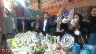 حضور آموزشکده ملی مهارت دختران میبد در هشتمین بازارچه دانشجویی ودستاوردهای مراکز دانشگاه ملی مهارت 3