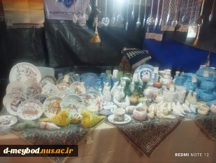 حضور آموزشکده ملی مهارت دختران میبد در هشتمین بازارچه دانشجویی ودستاوردهای مراکز دانشگاه ملی مهارت 6