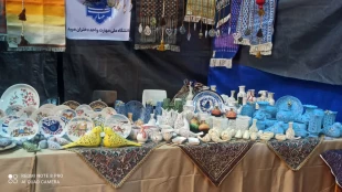 حضور آموزشکده ملی مهارت دختران میبد در هشتمین بازارچه دانشجویی ودستاوردهای مراکز دانشگاه ملی مهارت 9
