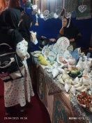 حضور آموزشکده ملی مهارت دختران میبد در هشتمین بازارچه دانشجویی ودستاوردهای مراکز دانشگاه ملی مهارت 11