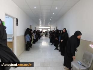 استقبال از خادمیاران حرم رضوی 2