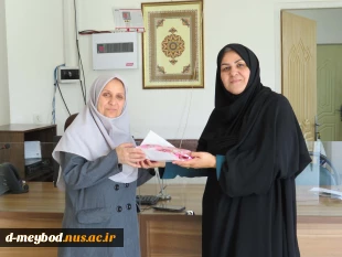 تقدیر از دانشجویان نمونه خوابگاهی وسرپرستها در هفته خوابگاهها 7