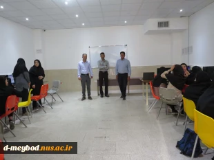 حضور هیأت نظارت، ارزیابی و تضمین کیفیت آموزش عالی دانشگاه ملی مهارت در آموزشکده  دختران میبد 5