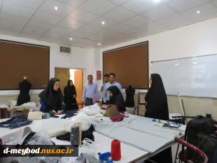 حضور هیأت نظارت، ارزیابی و تضمین کیفیت آموزش عالی دانشگاه ملی مهارت در آموزشکده  دختران میبد 6