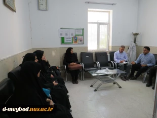 حضور هیأت نظارت، ارزیابی و تضمین کیفیت آموزش عالی دانشگاه ملی مهارت در آموزشکده  دختران میبد 7