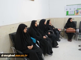 حضور هیأت نظارت، ارزیابی و تضمین کیفیت آموزش عالی دانشگاه ملی مهارت در آموزشکده  دختران میبد 8