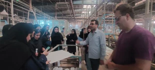 بازدید دانشجویان آموزشکده ملی مهارت از شرکت کاشی گلچین 5