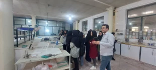 بازدید دانشجویان آموزشکده ملی مهارت از شرکت کاشی گلچین 8