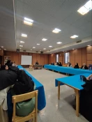 بازدید آموزشی دانشحویان عکاسی از اجرای نقالی در کتابخانه مرکزی شهرستان میبد 3