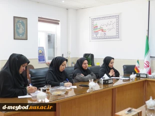 برگزاری جلسه شورای آموزشی در آموزشکده ملی مهارت دختران میبد 5