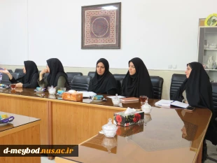 برگزاری جلسه ی مالی در آموزشکده ملی مهارت دختران میبد 4