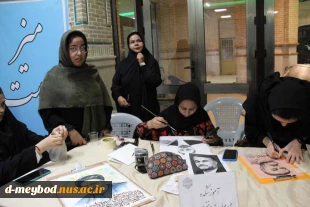 حضور آموزشکده ملی مهارت دختران میبد درمراسم گرامیداشت یاد و خاطره شهدای خدمت و شهید جمهور آیت الله سید ابراهیم رئیسی  7