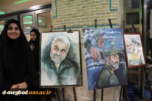 حضور آموزشکده ملی مهارت دختران میبد درمراسم گرامیداشت یاد و خاطره شهدای خدمت و شهید جمهور آیت الله سید ابراهیم رئیسی  9