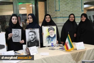 حضور آموزشکده ملی مهارت دختران میبد درمراسم گرامیداشت یاد و خاطره شهدای خدمت و شهید جمهور آیت الله سید ابراهیم رئیسی  12