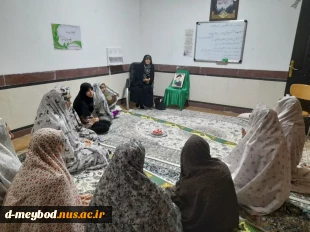 برگزاری مراسم یلدبود همزمان با سالروز شهادت آیت الله رئیسی در خوابگاه شقایق آموزشکده ملی مهارت دختران میبد 2