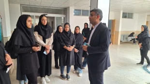بازدید دکتر ملانوری فرمانداری ویژه شهرستان میبد از آموزشکده ملی مهارت دختران میبد 3