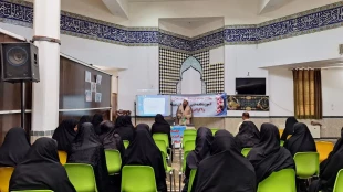 برگزاری نشست هم اندیشی اساتید و کارکنان با موضوع فرزندان,نشاط امروز ,آسایش فردا  به مناسبت هفته ملی جمعیت در آموزشکده ملی مهارت دختران میبد 7