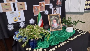 برگزاری مراسم سوگواری به مناسبت شهادت امام محمد باقر ورحلت امام خمینی(ره) 8
