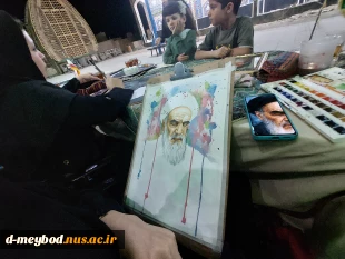 ورکشاپ زنده دانشجویان آموزشکده ملی مهارت دختران میبد در سالگرد ارتحال رهبیر کبیر انقلاب 3