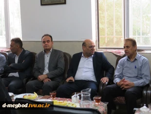 بازدید دکتر شمامی مدیر کل محترم امور دانشجویی دانشگاه ملی مهارت از آموزشکده ملی مهارت دختران میبد
 2
